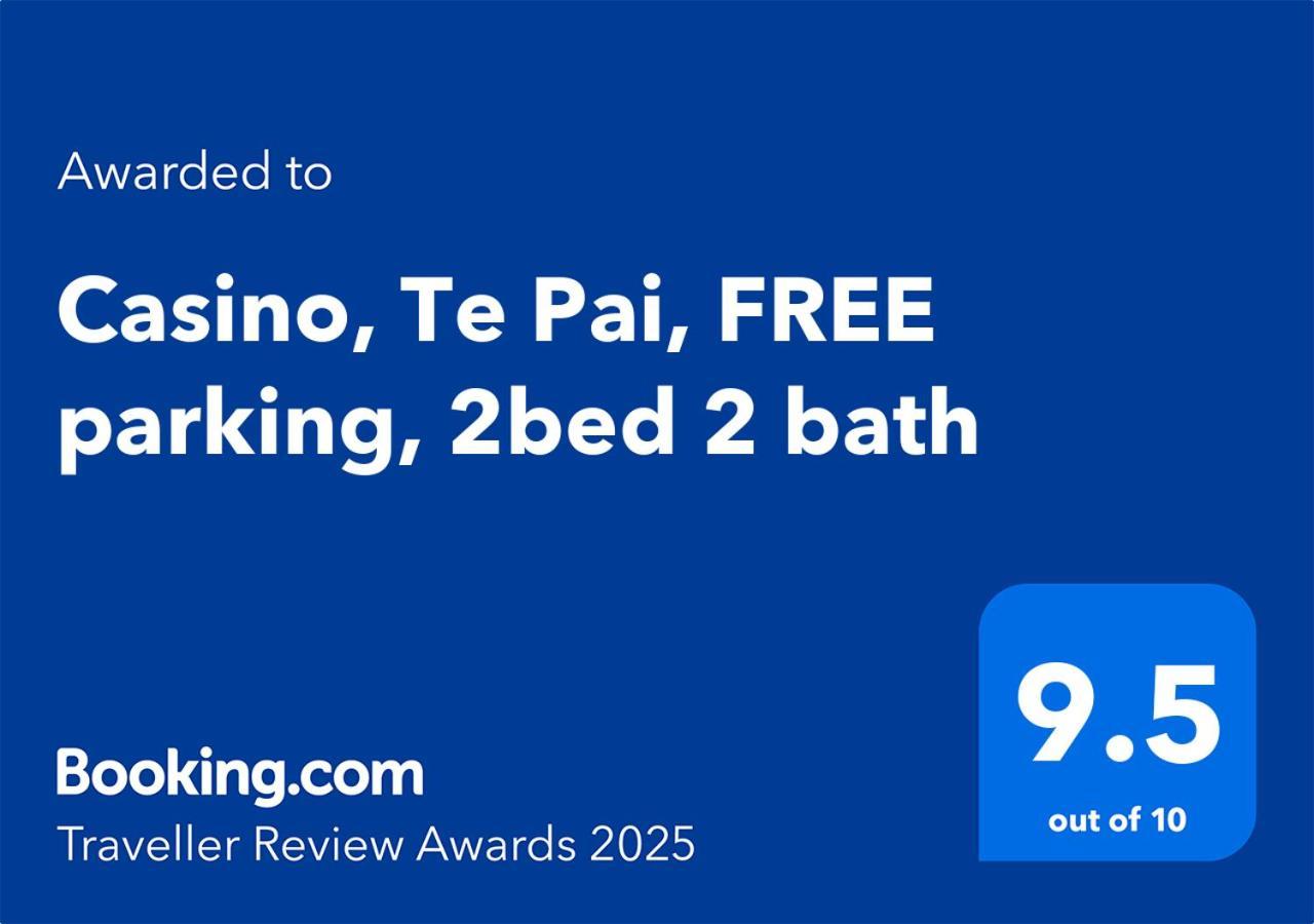 Апартаменты Casino, Te Pai, Free Parking, 2Bed 2 Bath Крайстчёрч Экстерьер фото